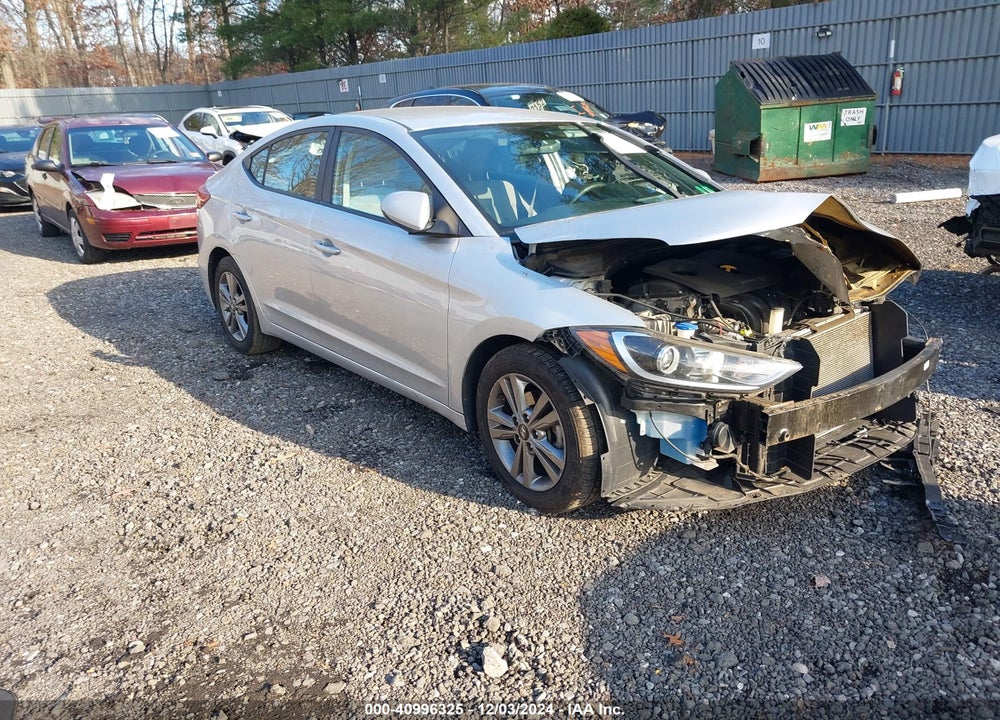 2018 HYUNDAI ELANTRA SEL VIN: KMHD84LF9JU513514