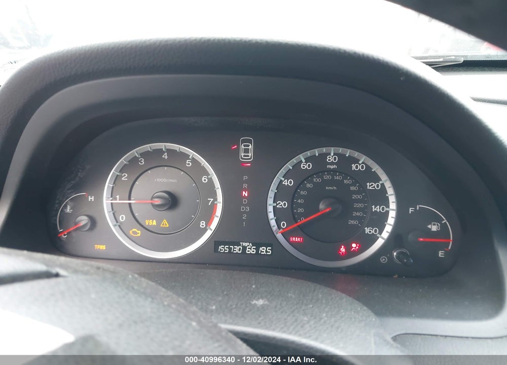 2009 HONDA ACCORD 2.4 EX-L VIN: 1HGCP26889A101801