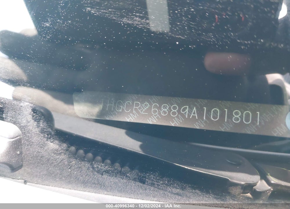 2009 HONDA ACCORD 2.4 EX-L VIN: 1HGCP26889A101801