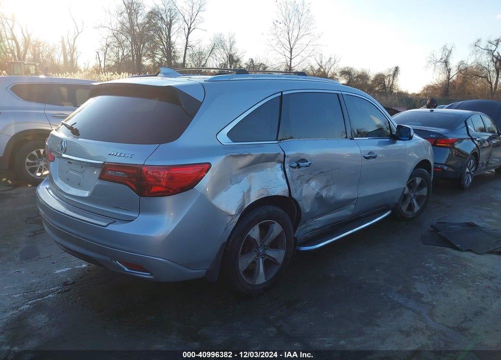 2014 ACURA MDX VIN: 5FRYD4H20EB015724