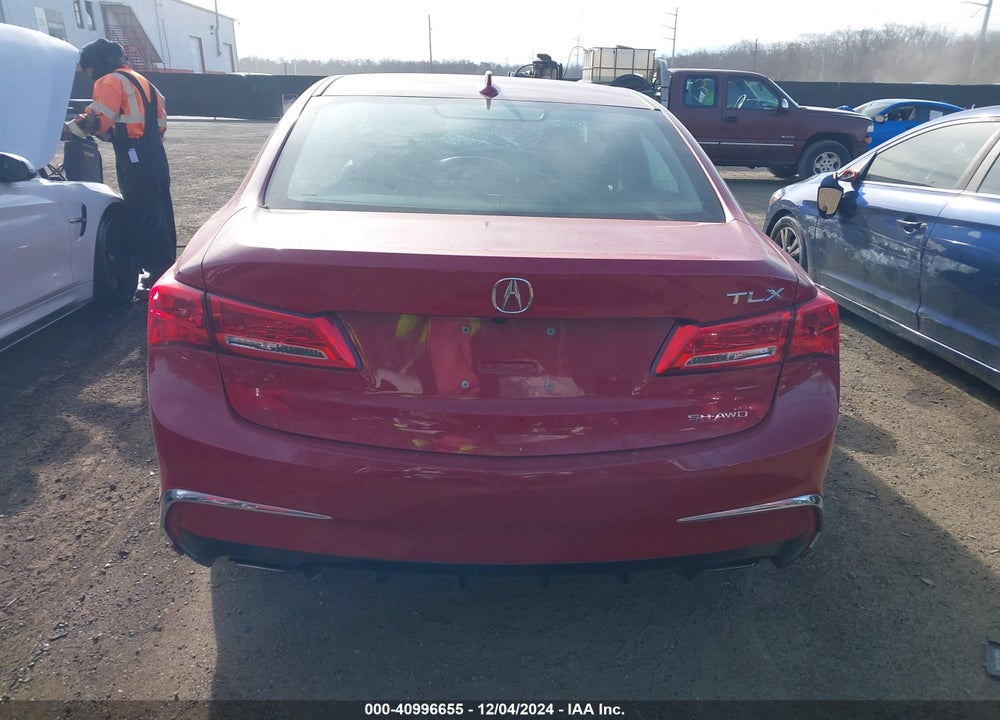 2018 ACURA TLX TECH PKG VIN: 19UUB3F50JA002683