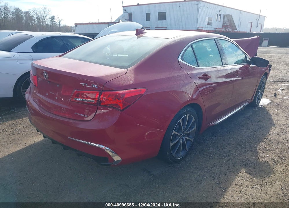 2018 ACURA TLX TECH PKG VIN: 19UUB3F50JA002683