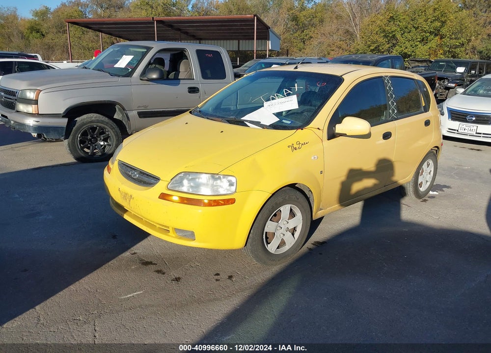 2008 CHEVROLET AVEO 5 LS VIN: KL1TD66668B137791