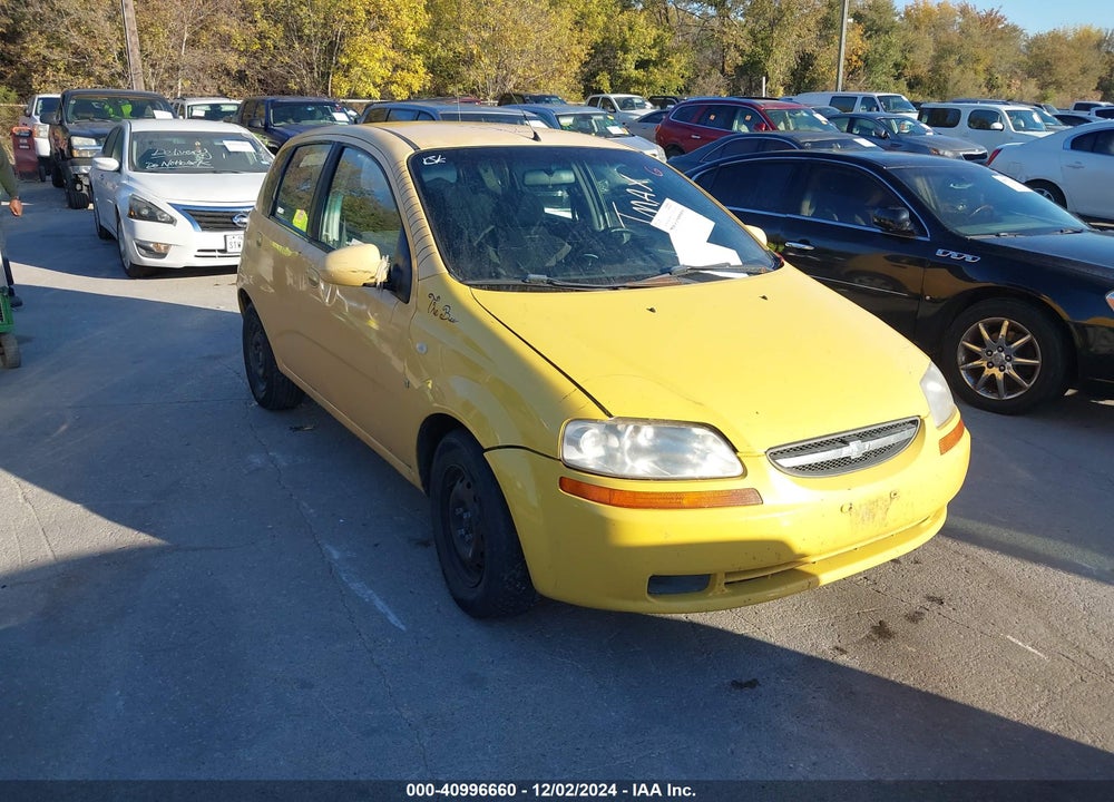 2008 CHEVROLET AVEO 5 LS VIN: KL1TD66668B137791