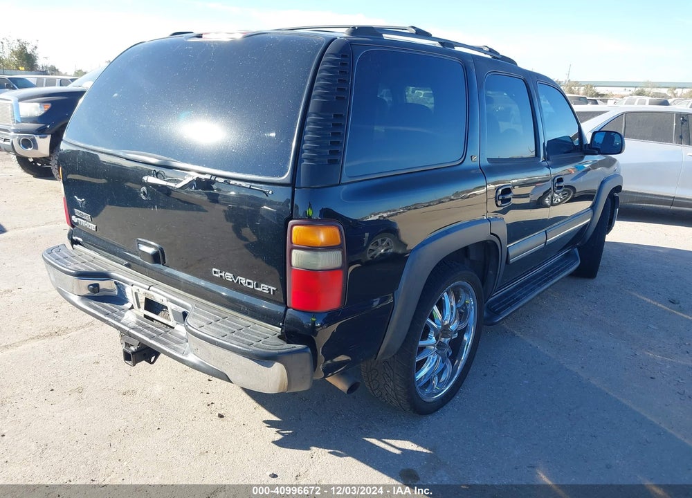 2004 CHEVROLET TAHOE LT VIN: 1GNEC13Z94R156270