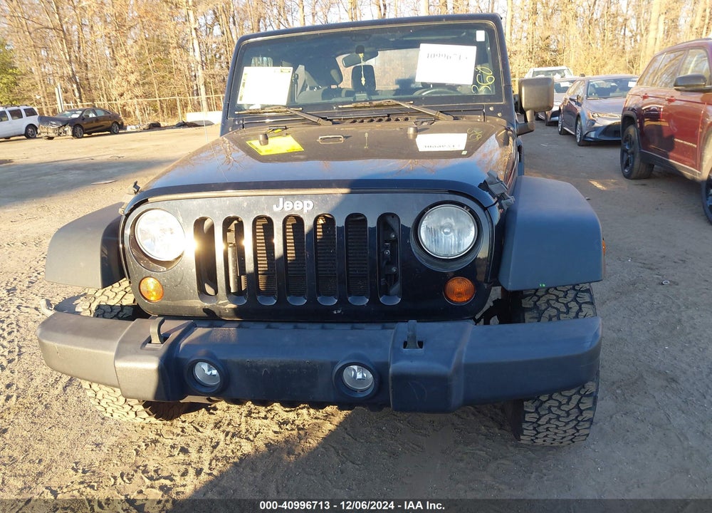 2013 JEEP WRANGLER SPORT VIN: 1C4AJWAG4DL534896