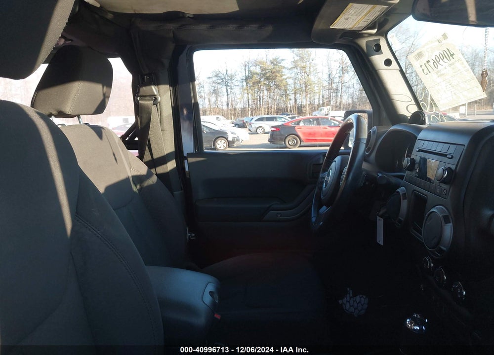 2013 JEEP WRANGLER SPORT VIN: 1C4AJWAG4DL534896