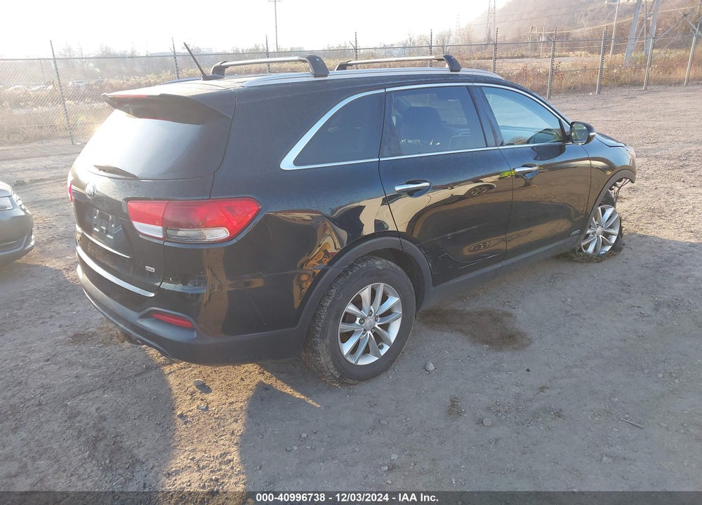 2016 KIA SORENTO 2.4L LX VIN: 5XYPGDA34GG103727