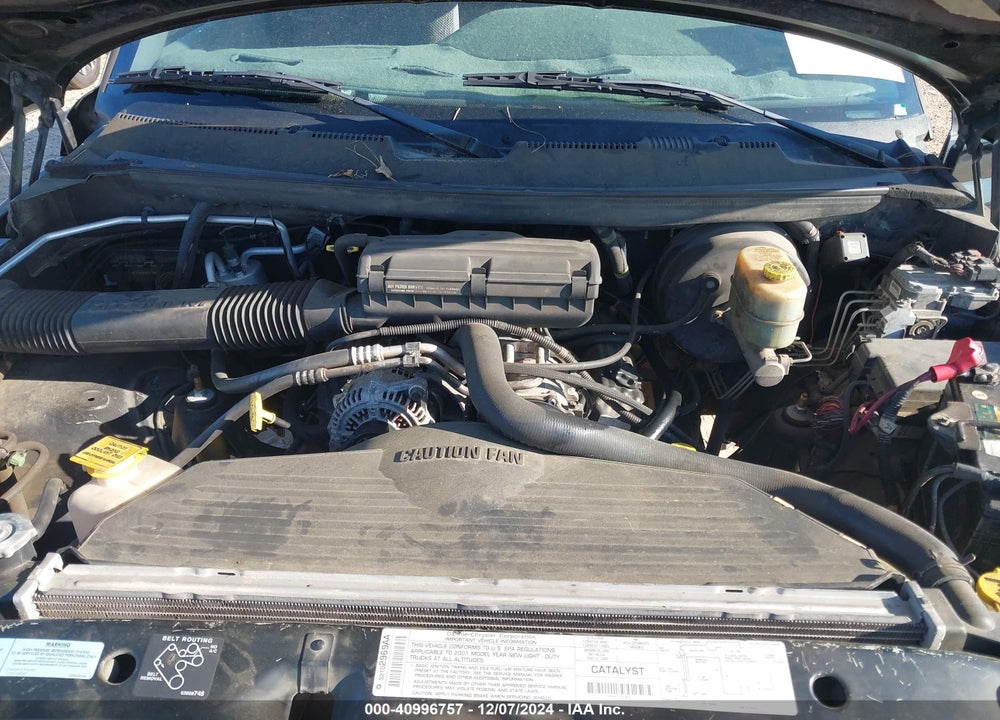2001 DODGE RAM 2500 ST VIN: 3B7KF23Z11G764000