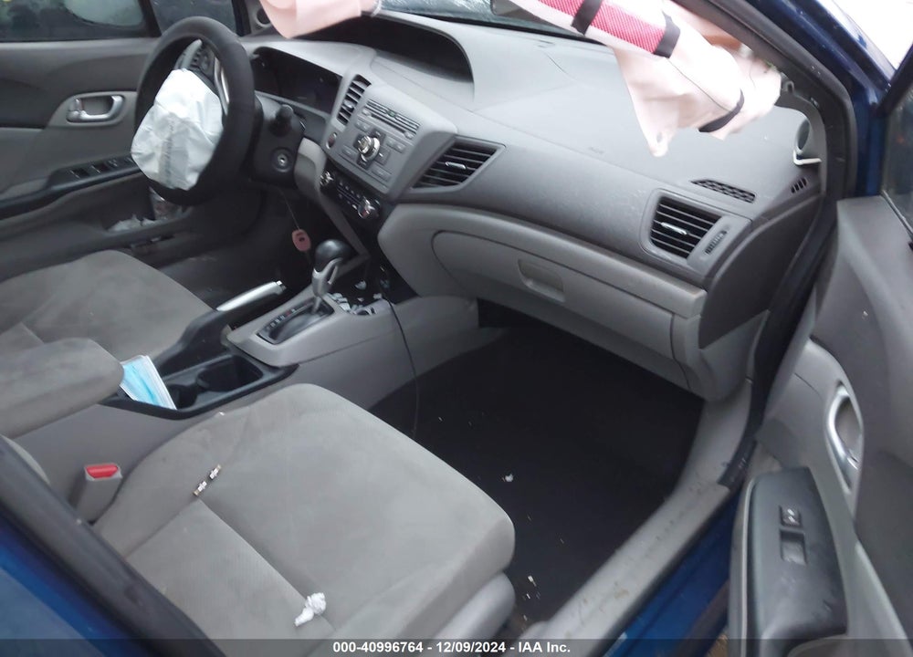 2012 HONDA CIVIC EX VIN: 19XFB2F88CE001289