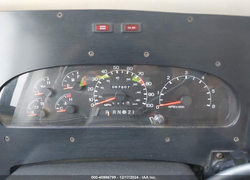 1999 FORD F550 SUPER DUTY STRIPPED CHASS VIN: 3FCNF53SXXJA10719