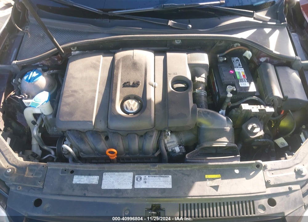 2013 VOLKSWAGEN PASSAT 2.5L WOLFSBURG EDITION VIN: 1VWAP7A38DC133365