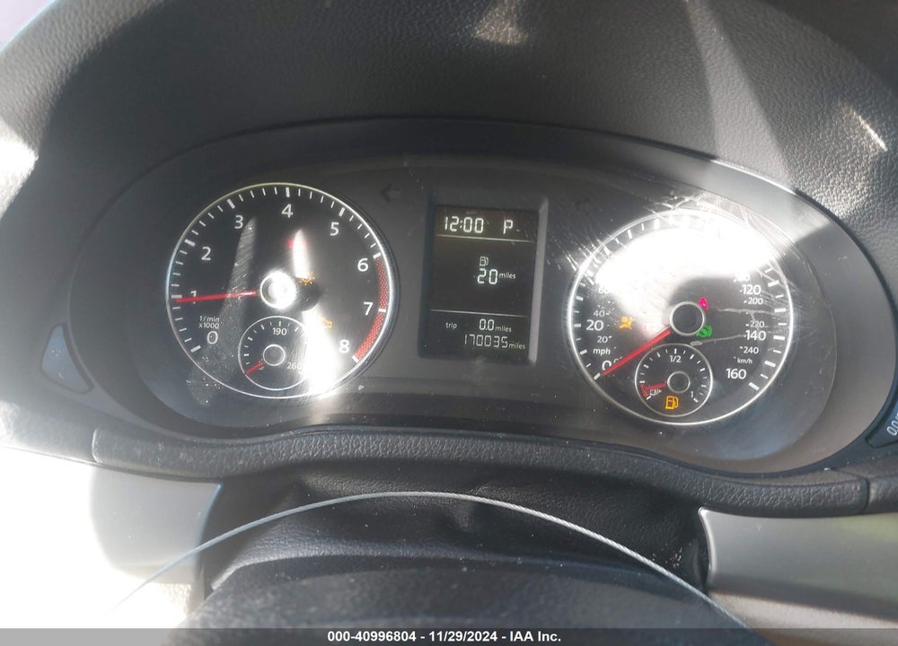 2013 VOLKSWAGEN PASSAT 2.5L WOLFSBURG EDITION VIN: 1VWAP7A38DC133365