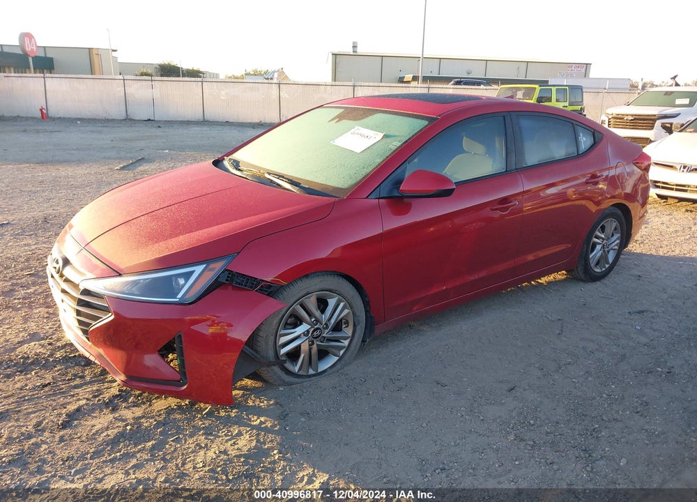 2019 HYUNDAI ELANTRA VALUE EDITION VIN: 5NPD84LF5KH451917