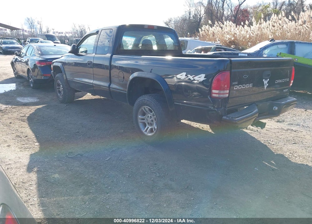 2003 DODGE DAKOTA SPORT VIN: 1D7HG32N63S172878