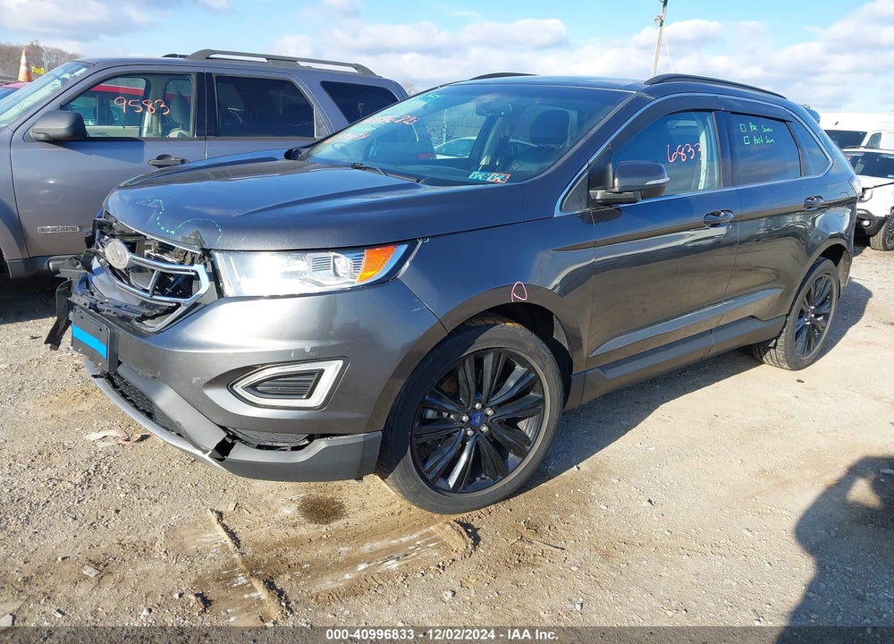 2015 FORD EDGE SEL VIN: 2FMTK4J83FBB62193