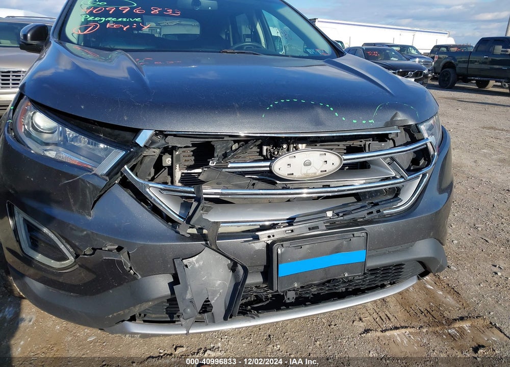 2015 FORD EDGE SEL VIN: 2FMTK4J83FBB62193
