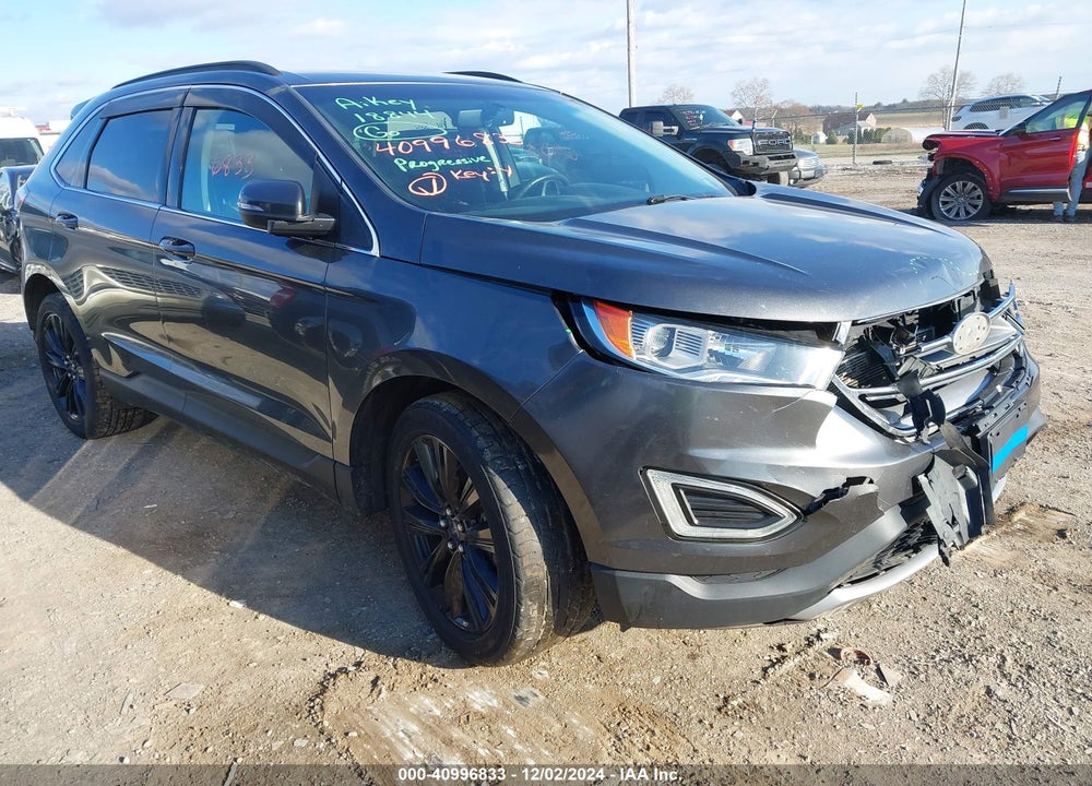 2015 FORD EDGE SEL VIN: 2FMTK4J83FBB62193