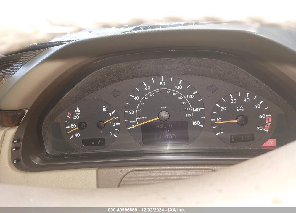 2002 MERCEDES-BENZ E 320 SPECIAL EDITION VIN: WDBJF65JX2B485955
