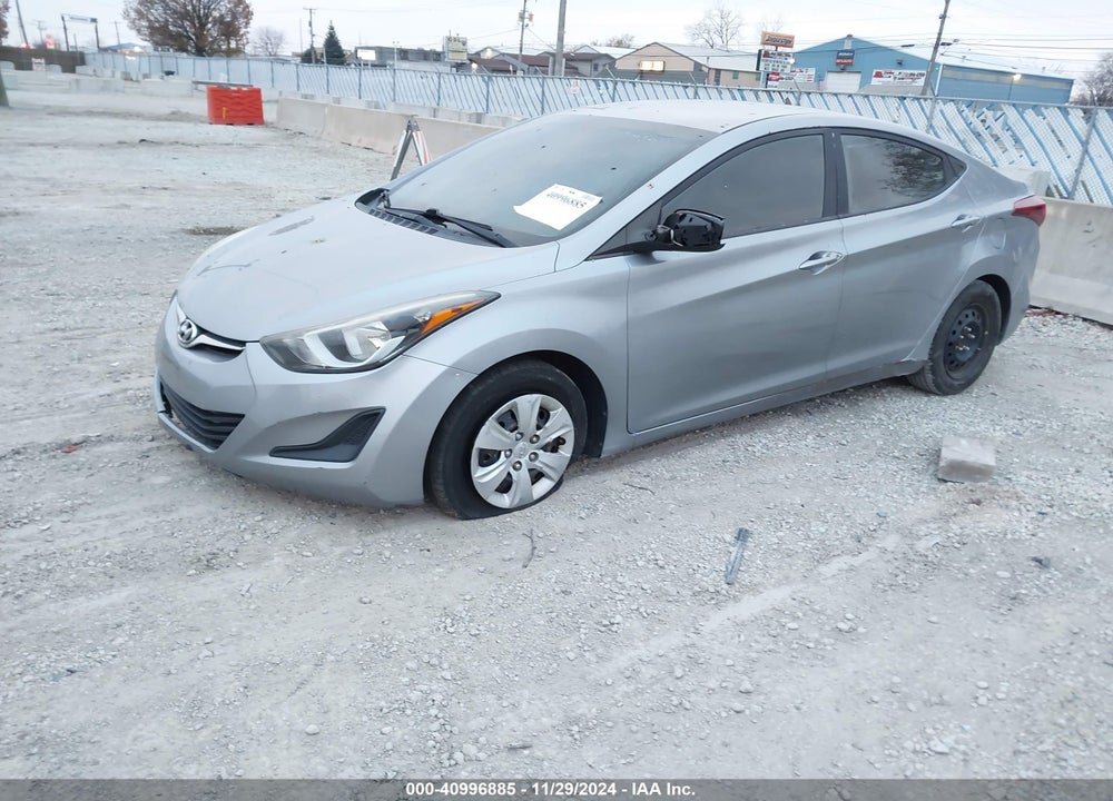 2016 HYUNDAI ELANTRA SE VIN: 5NPDH4AE3GH703732