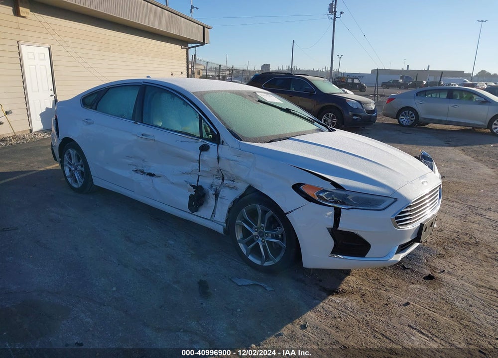 2019 FORD FUSION SEL VIN: 3FA6P0CD1KR154116