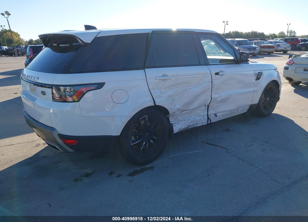 2018 LAND ROVER RANGE ROVER SPORT SE VIN: SALWG2RV1JA400203