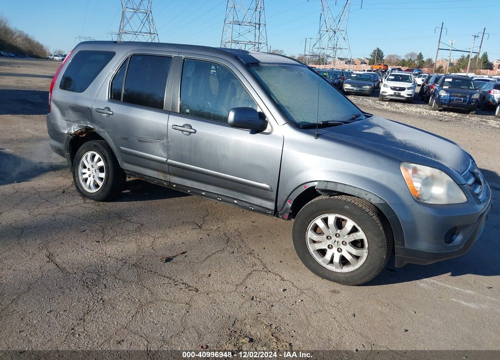 2006 HONDA CR-V SE VIN: JHLRD78986C046273