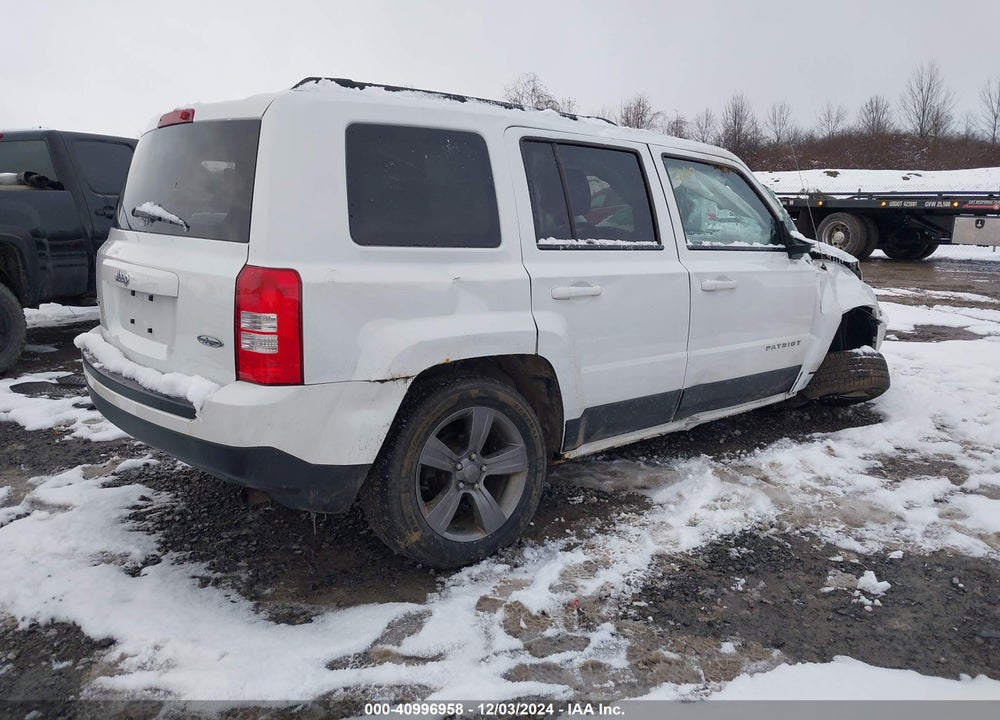 2015 JEEP PATRIOT VIN: 1C4NJRFB4FD184117