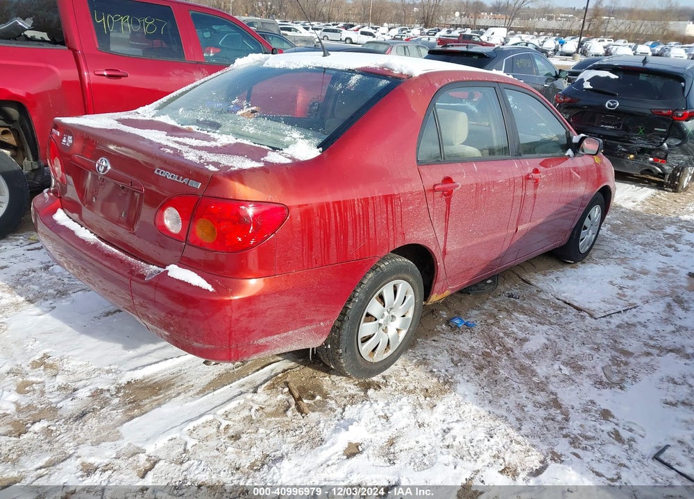 2004 TOYOTA COROLLA LE VIN: JTDBR32E142040395
