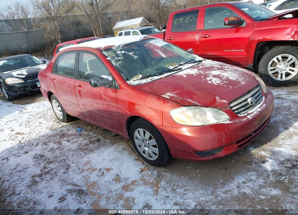 2004 TOYOTA COROLLA LE VIN: JTDBR32E142040395
