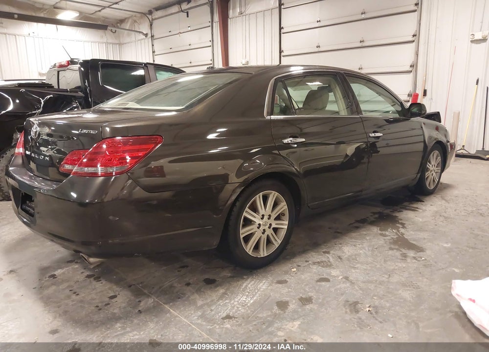 2010 TOYOTA AVALON LIMITED VIN: 4T1BK3DB6AU354790