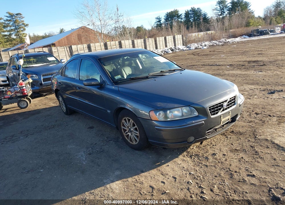 2005 VOLVO S60 2.4 VIN: YV1RS612952484101