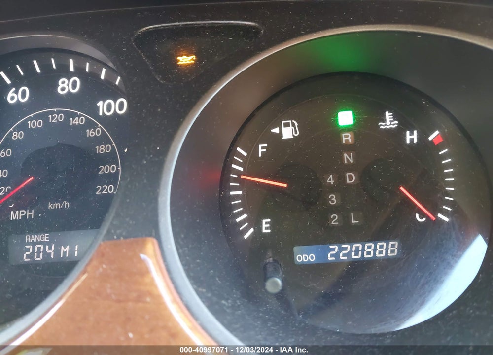 2005 LEXUS ES 330 VIN: JTHBA30G555110572