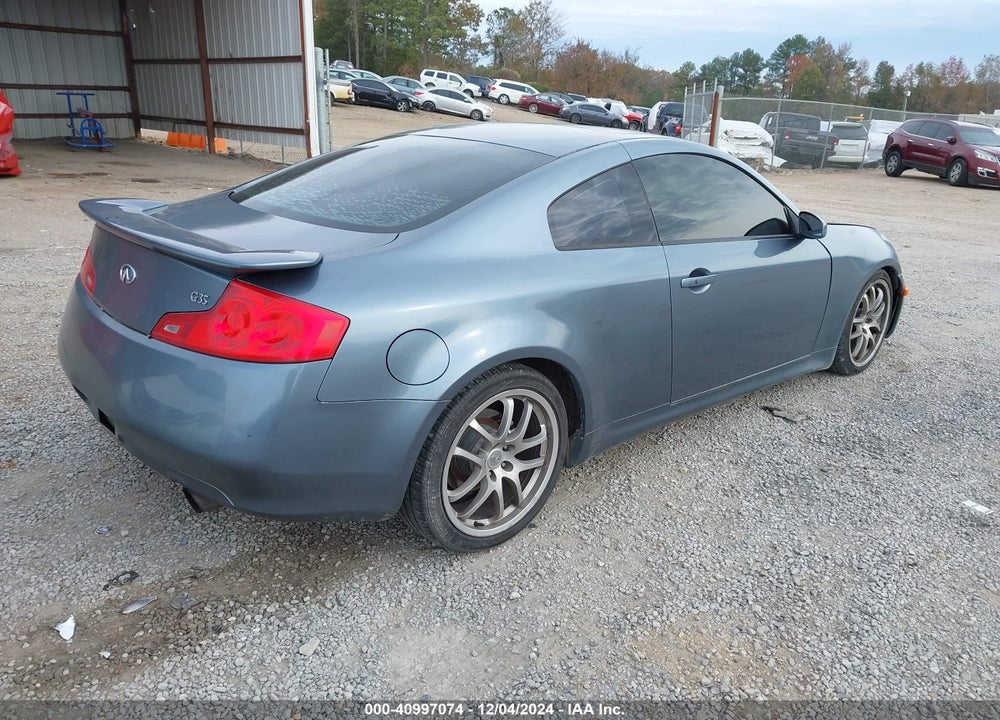 2006 INFINITI G35 VIN: JNKCV54E16M709473