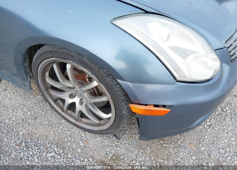 2006 INFINITI G35 VIN: JNKCV54E16M709473