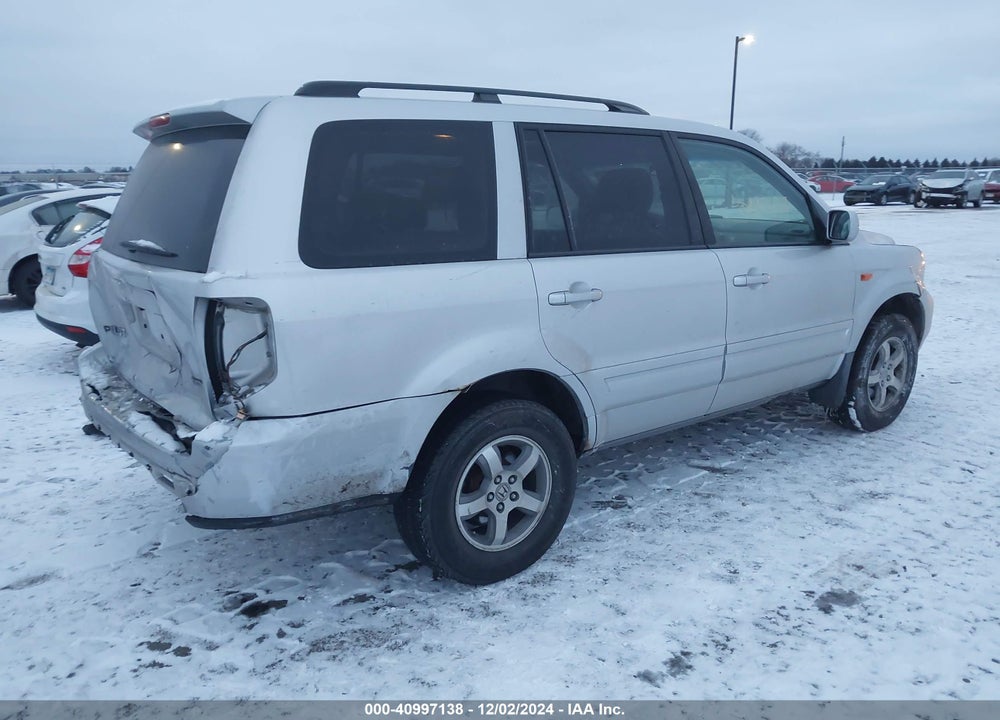 2006 HONDA PILOT EX-L VIN: 5FNYF18696B014134