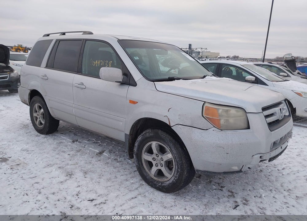 2006 HONDA PILOT EX-L VIN: 5FNYF18696B014134