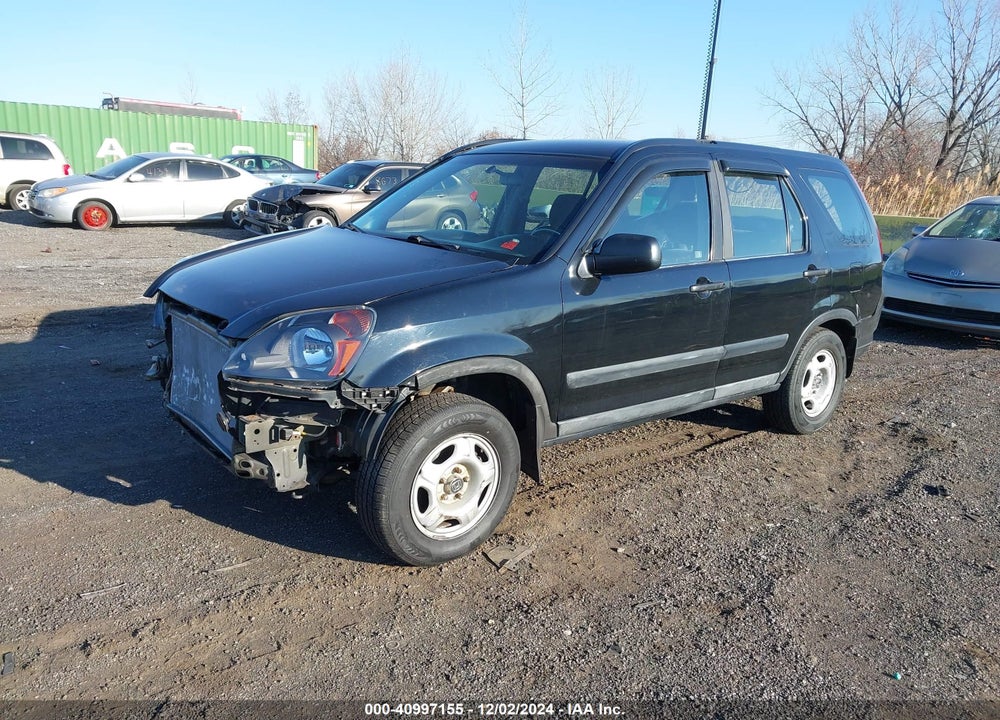 2002 HONDA CR-V LX VIN: SHSRD78432U013303