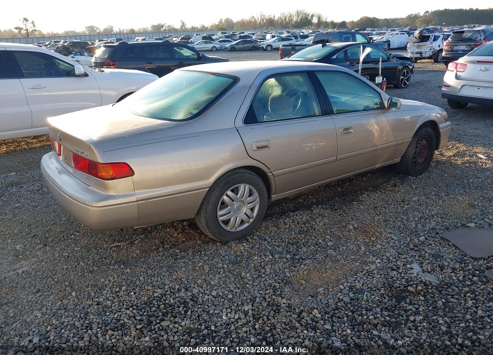 2001 TOYOTA CAMRY LE V6 VIN: 4T1BF22K31U118163
