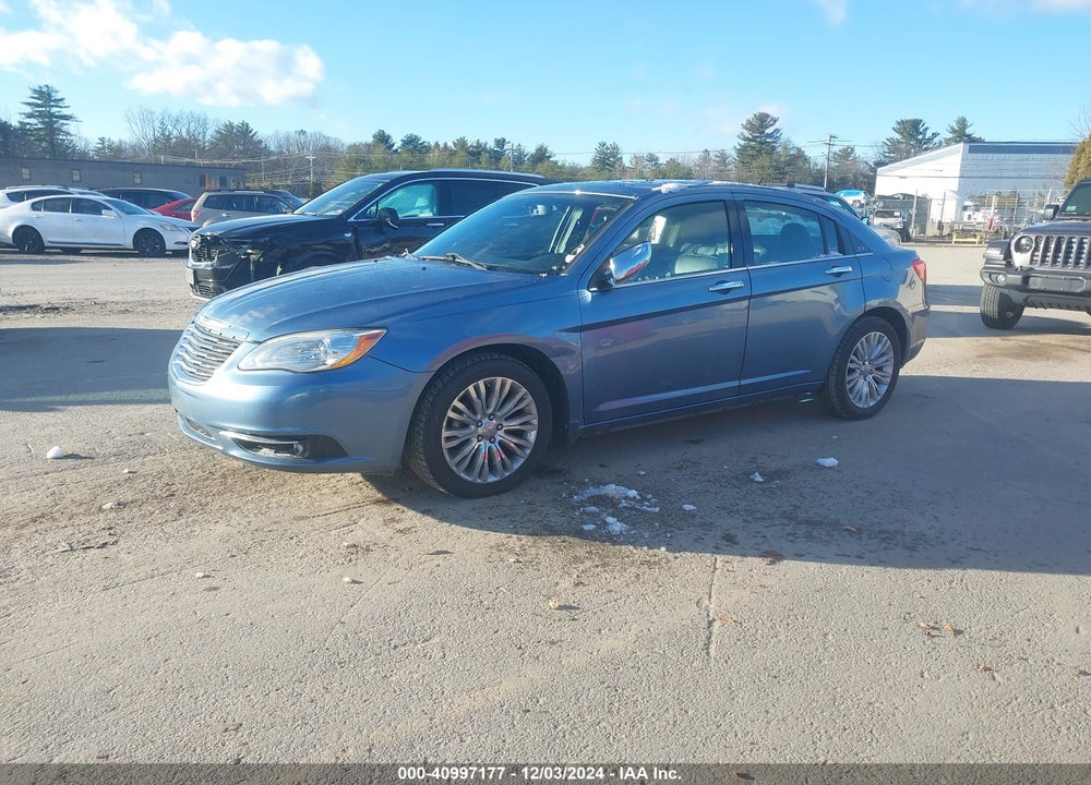 2011 CHRYSLER 200 LIMITED VIN: 1C3BC2FG0BN581946