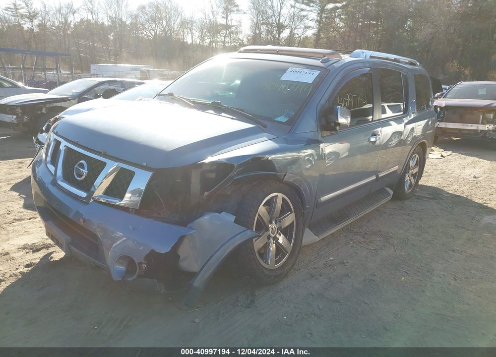 2012 NISSAN ARMADA PLATINUM VIN: 5N1BA0ND2CN618764
