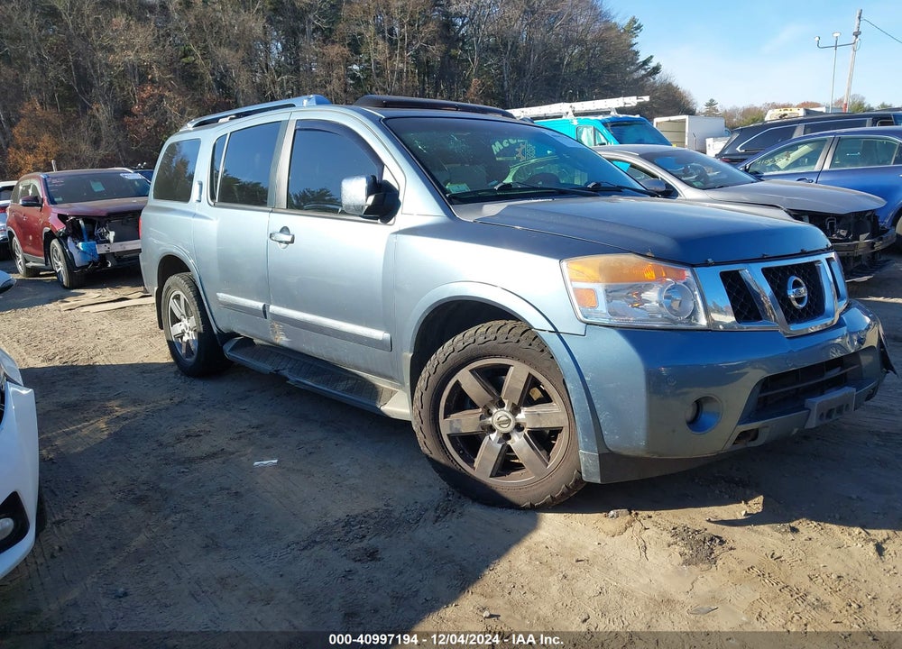 2012 NISSAN ARMADA PLATINUM VIN: 5N1BA0ND2CN618764