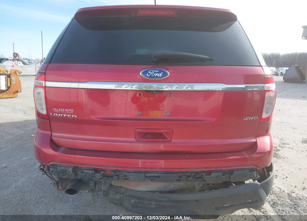 2011 FORD EXPLORER LIMITED VIN: 1FMHK8F8XBGA35160