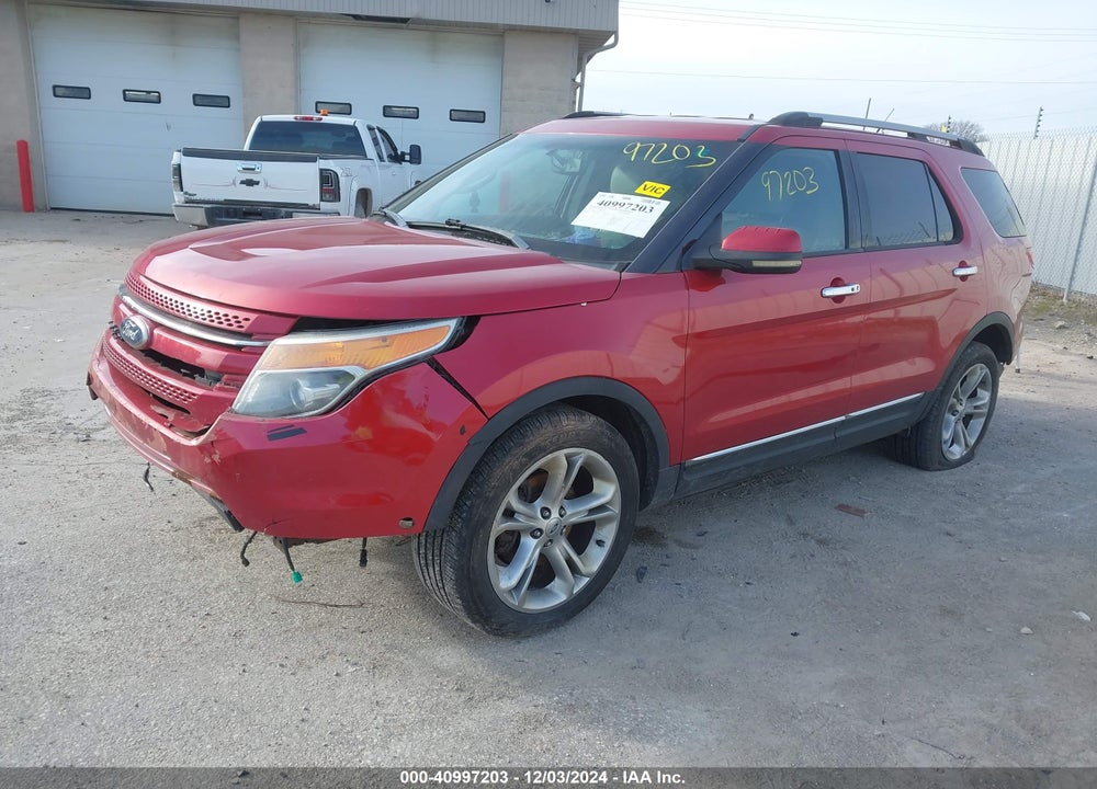 2011 FORD EXPLORER LIMITED VIN: 1FMHK8F8XBGA35160