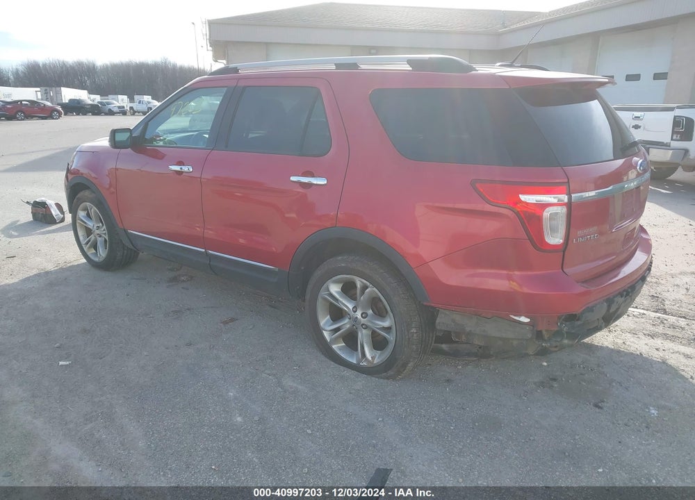 2011 FORD EXPLORER LIMITED VIN: 1FMHK8F8XBGA35160
