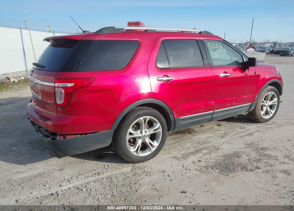 2011 FORD EXPLORER LIMITED VIN: 1FMHK8F8XBGA35160