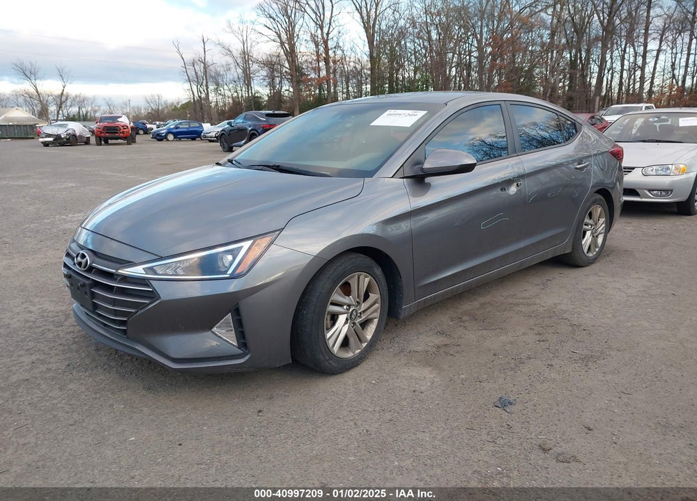 2019 HYUNDAI ELANTRA SEL VIN: 5NPD84LF2KH403811