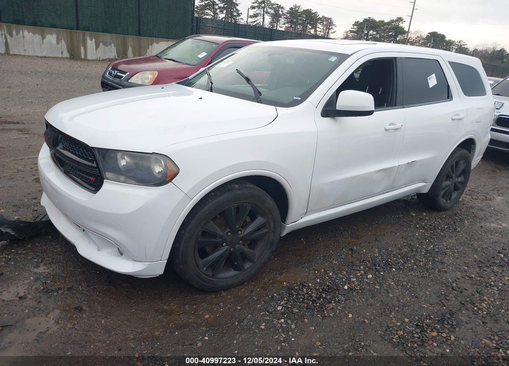 2013 DODGE DURANGO SXT VIN: 1C4RDJAG2DC683224