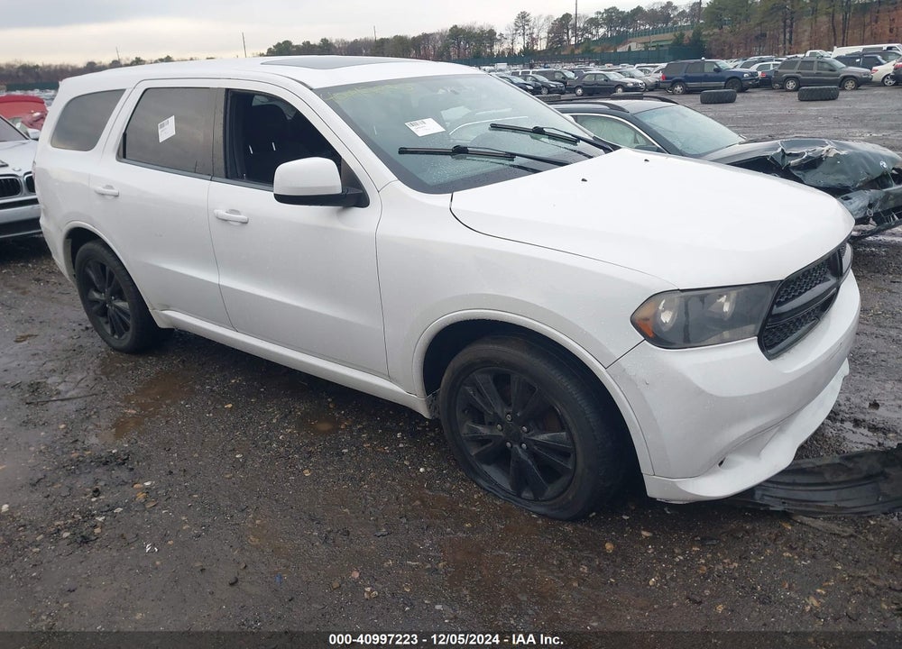 2013 DODGE DURANGO SXT VIN: 1C4RDJAG2DC683224