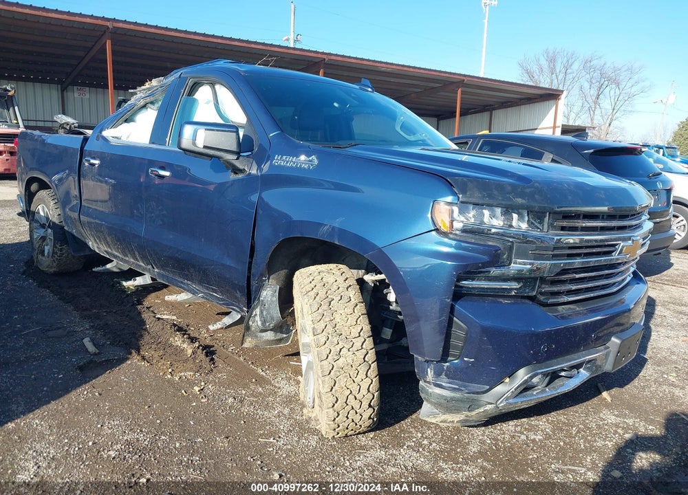 2019 CHEVROLET SILVERADO 1500 HIGH COUNTRY VIN: 1GCUYHEL0KZ228249